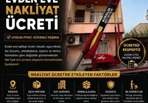 evden eve nakliyat ücreti