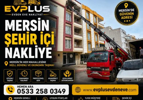 mersin şehir içi nakliye evplus evdeneve